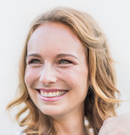 smiling receptionist